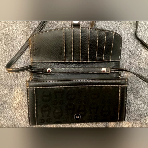 Etienne Aigner Convertible Logo Wristlet Bag - Picture 8 of 16